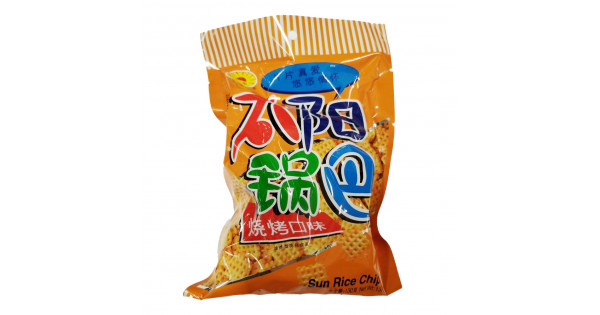 Sun Rice Chips - BBQ Flavour/ 太阳锅巴--烧烤口味 - 130 g